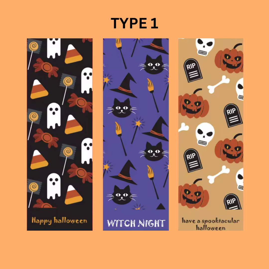 3x9cm Sealing Stickers - Halloween