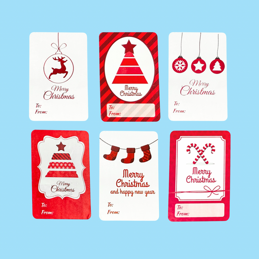 Christmas To/From Gift Labels – 100 Sticker Roll