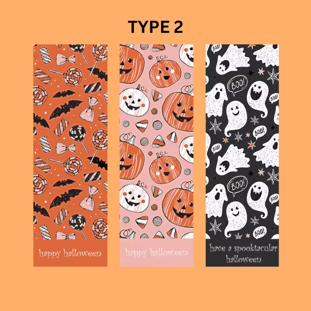 3x9cm Sealing Stickers - Halloween