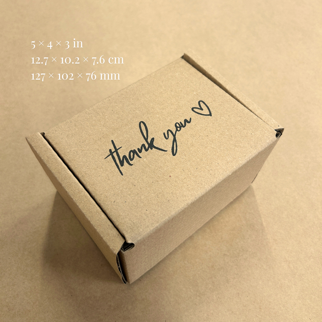 Printed Brown Postal Boxes (Small Parcel)