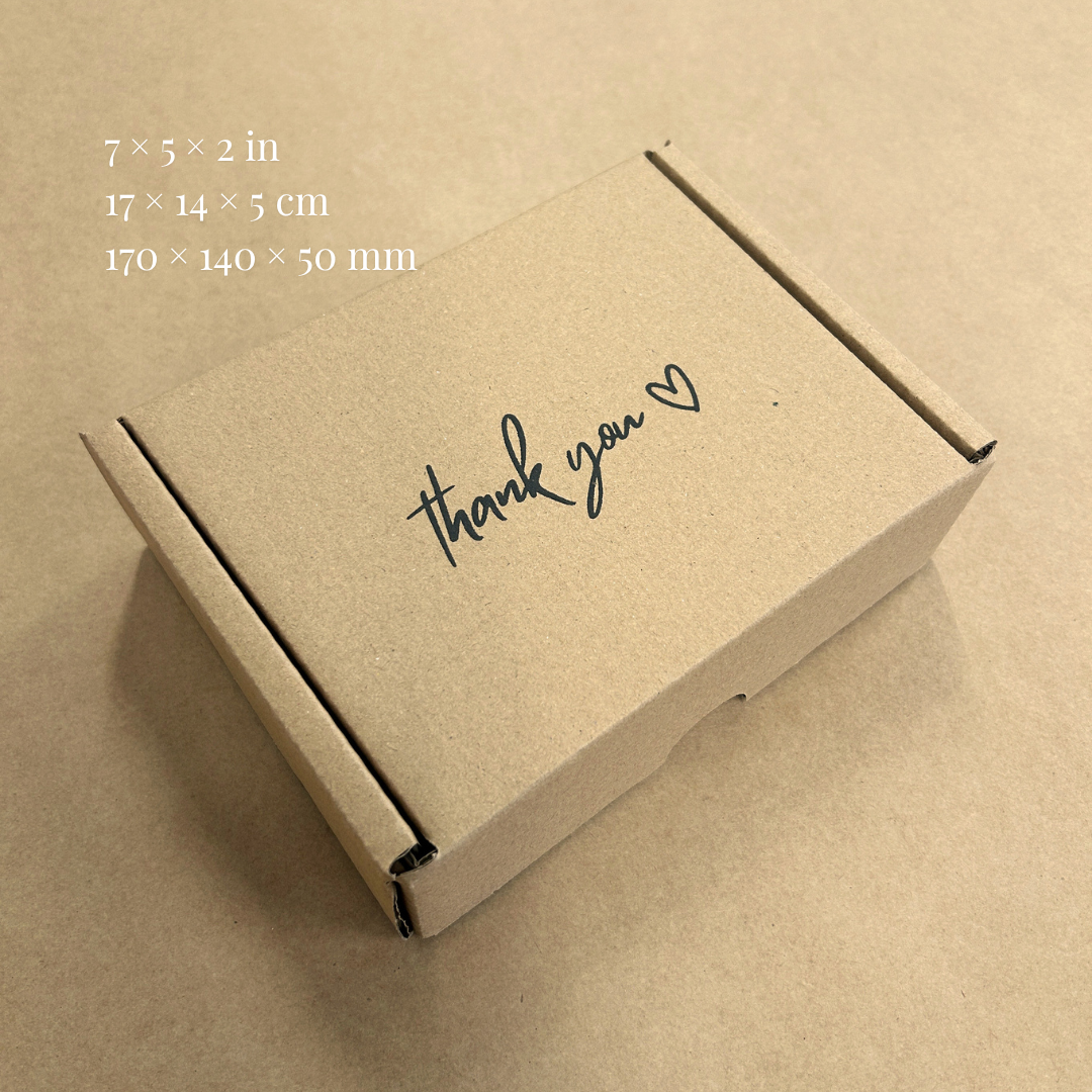 Printed Brown Postal Boxes (Small Parcel)