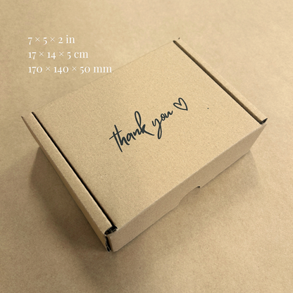 Printed Brown Postal Boxes (Small Parcel)