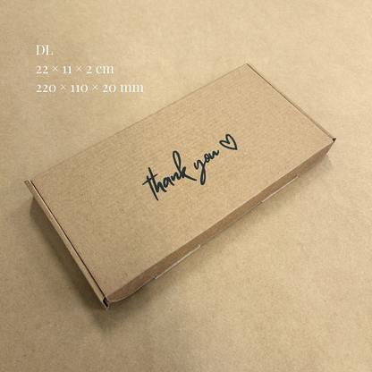 Printed Brown Postal PIP Boxes (Large Letter)