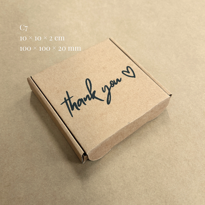 Printed Brown Postal PIP Boxes (Large Letter)