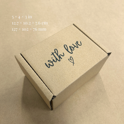 Printed Brown Postal Boxes (Small Parcel)