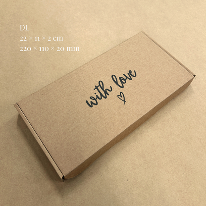 Printed Brown Postal PIP Boxes (Large Letter)