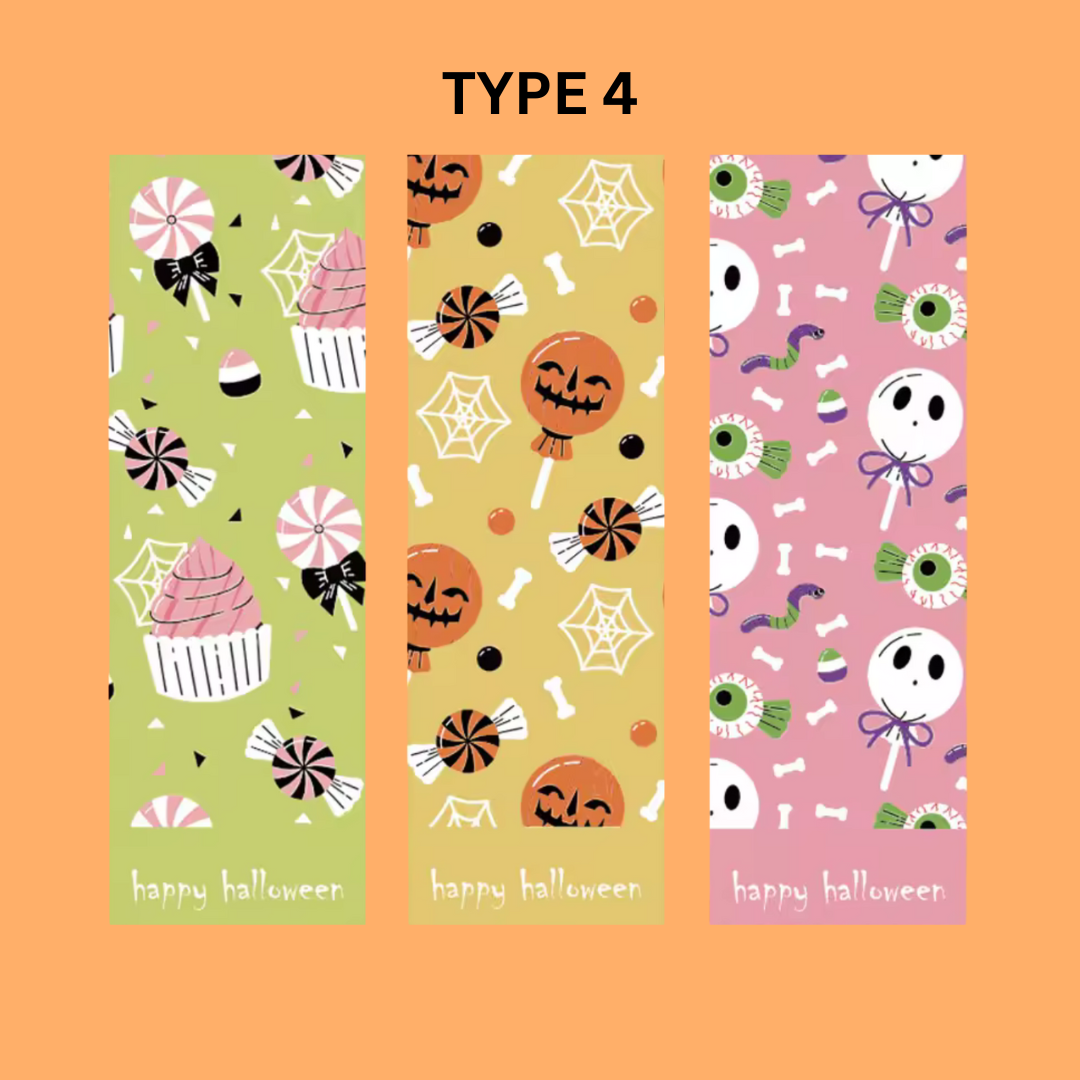 3x9cm Sealing Stickers - Halloween