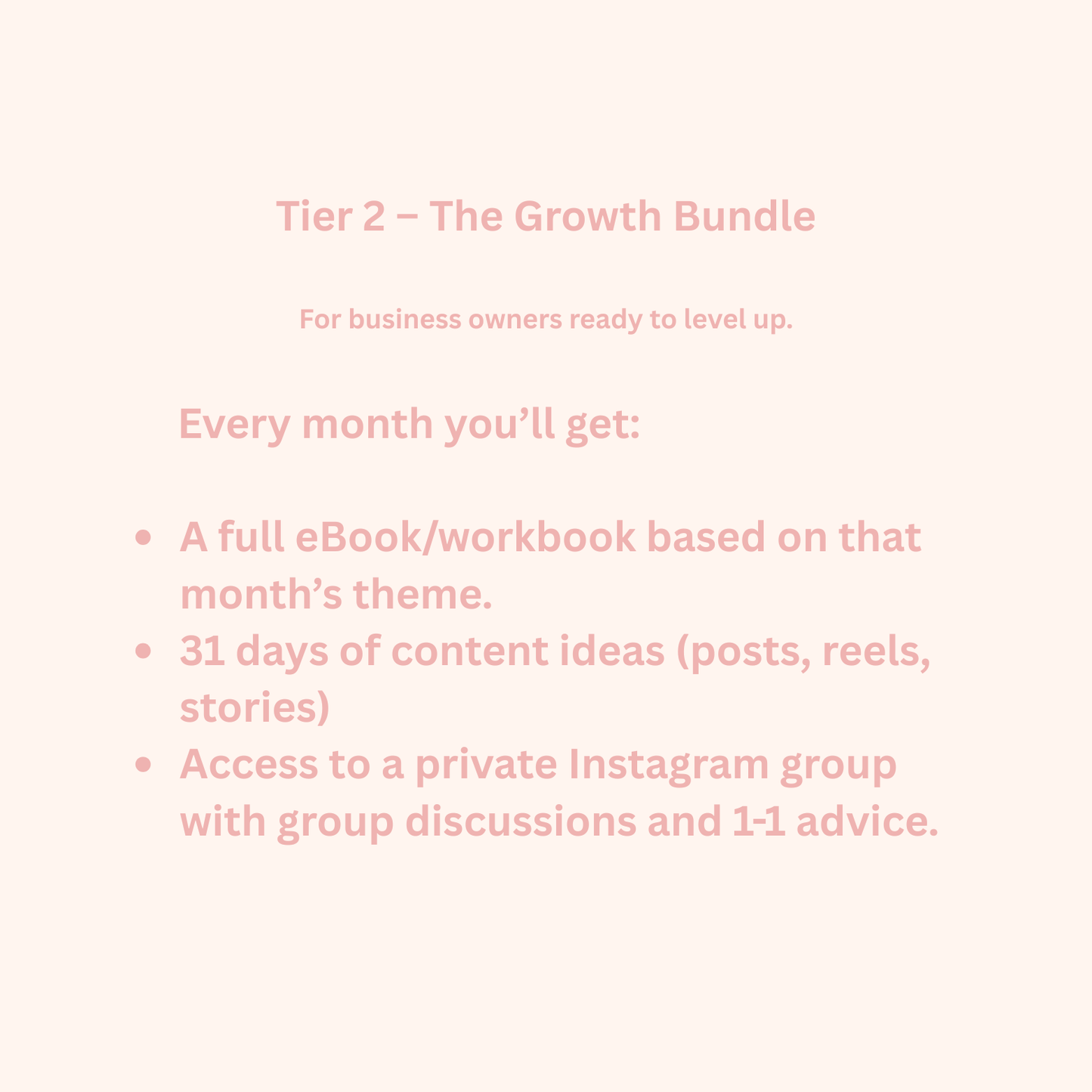 The Growth Bundle