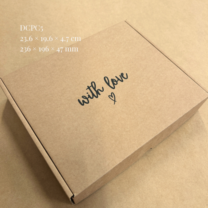 Printed Brown Postal Boxes (Small Parcel)