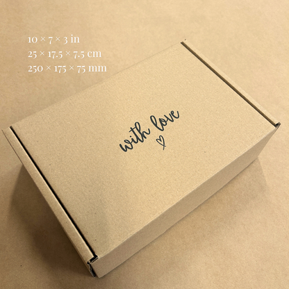 Printed Brown Postal Boxes (Small Parcel)