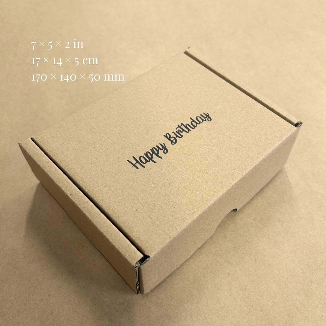 Printed Brown Postal Boxes (Small Parcel)