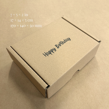 Printed Brown Postal Boxes (Small Parcel)