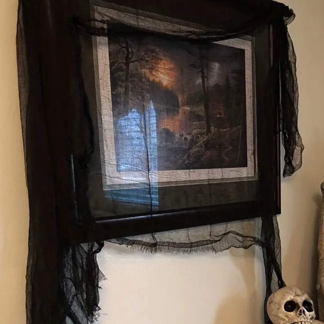 Black Creepy Cloth
