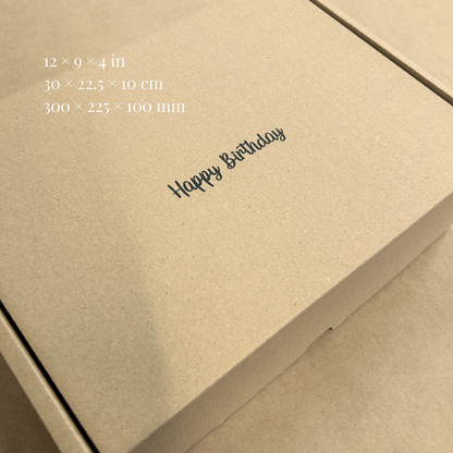Printed Brown Postal Boxes (Small Parcel)