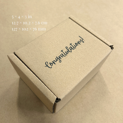 Printed Brown Postal Boxes (Small Parcel)