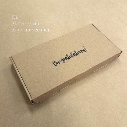 Printed Brown Postal PIP Boxes (Large Letter)