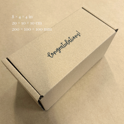 Printed Brown Postal Boxes (Small Parcel)