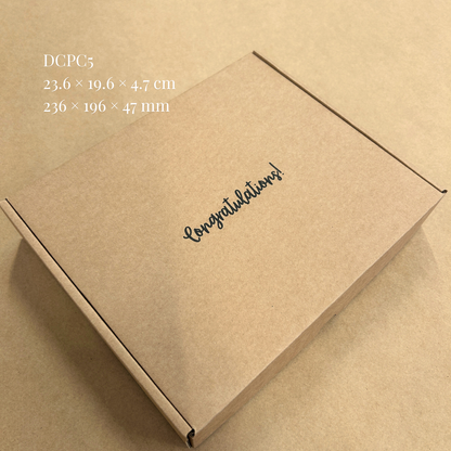 Printed Brown Postal Boxes (Small Parcel)