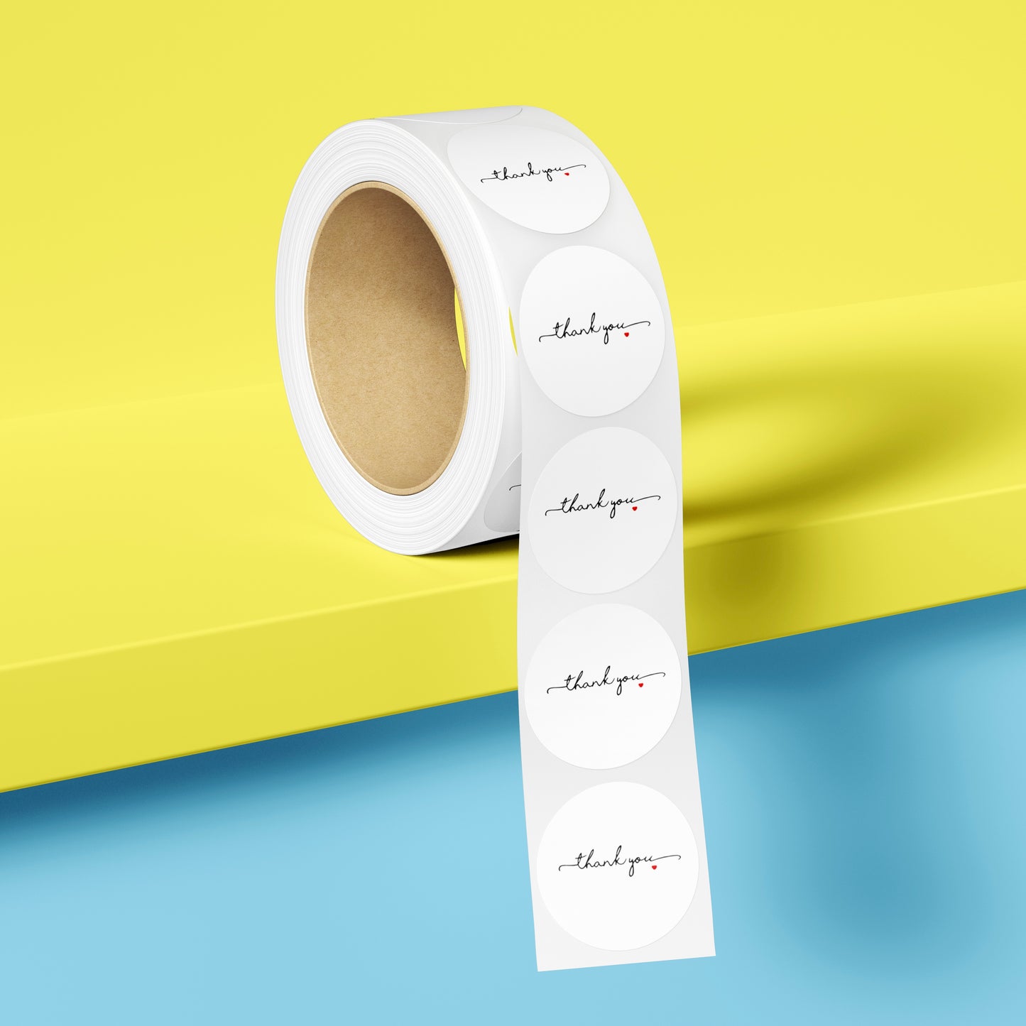 1" Stickers - Minimalist