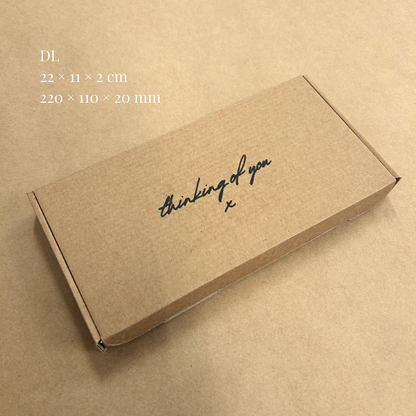Printed Brown Postal PIP Boxes (Large Letter)