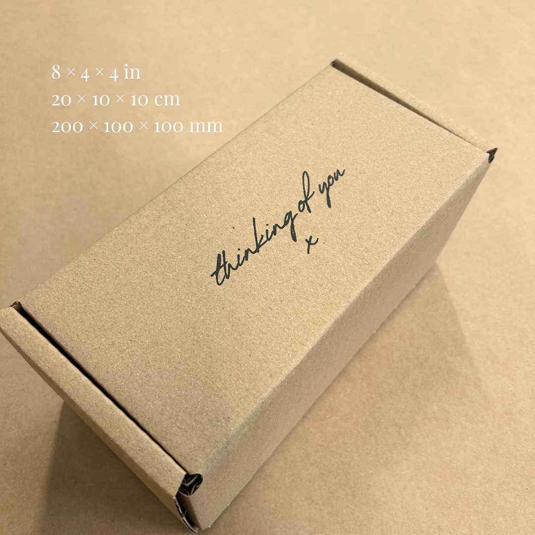 Printed Brown Postal Boxes (Small Parcel)