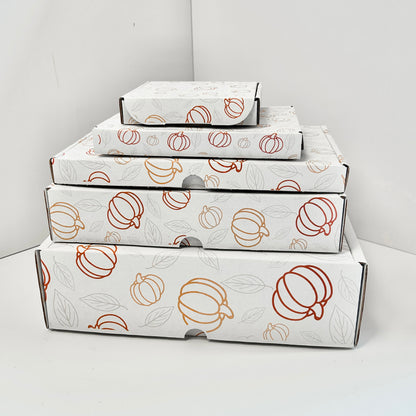 Pumpkin Patterned PIP and Postal Boxes