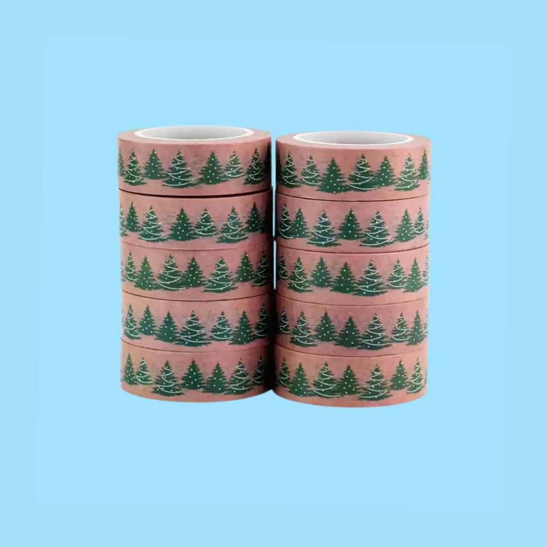 Christmas Patterned Washi Tape (15mmx10m)