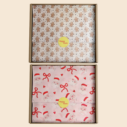 Christmas Patterned Tissue Paper 20x14" (18gsm)