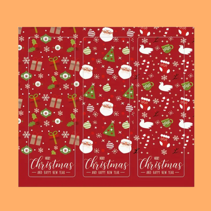 3x9cm Sealing Stickers - Christmas