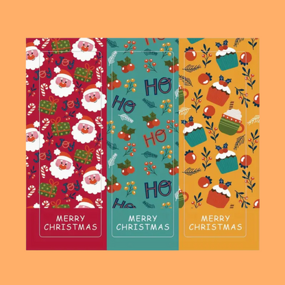 3x9cm Sealing Stickers - Christmas