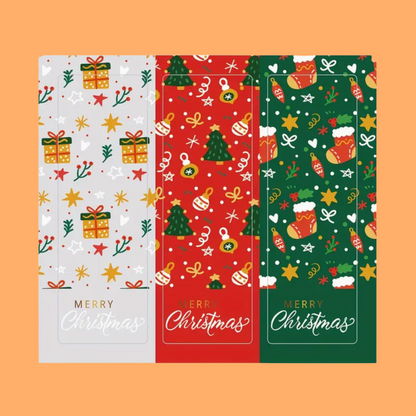 3x9cm Sealing Stickers - Christmas