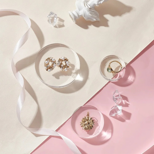 Clear Acrylic Circles (Set of 3)