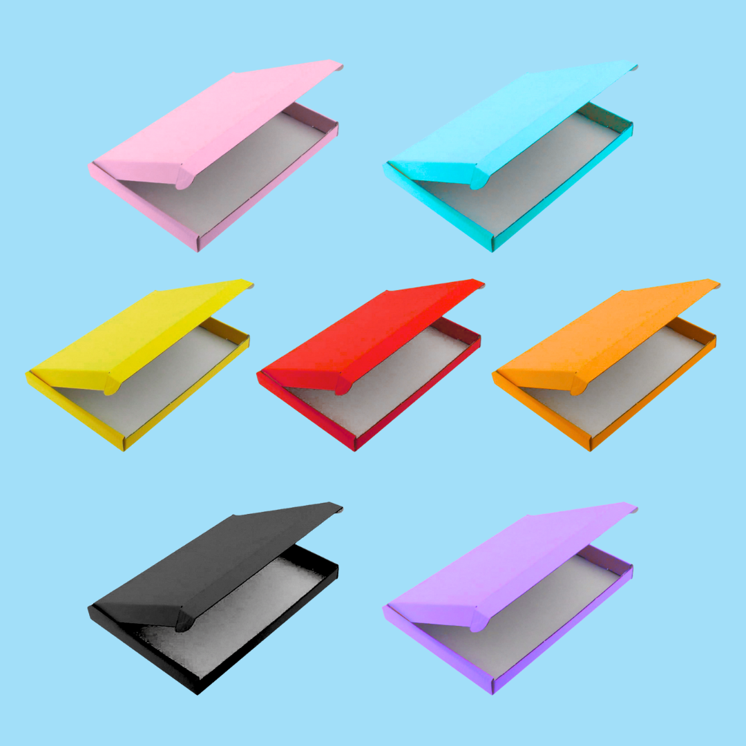C5 Coloured Postal PIP Boxes (Large Letter) – Happy Pack