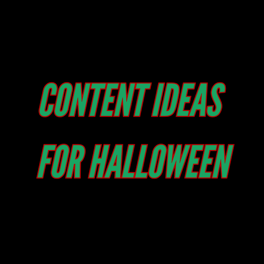 Content Ideas For Halloween