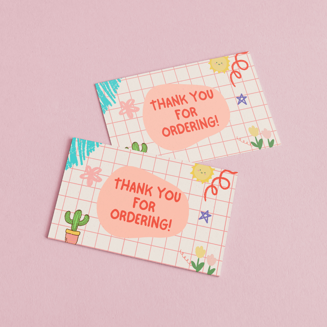 85mm x 55mm Appreciation Cards