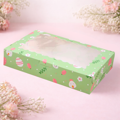Easter Gift Boxes with Clear Window
