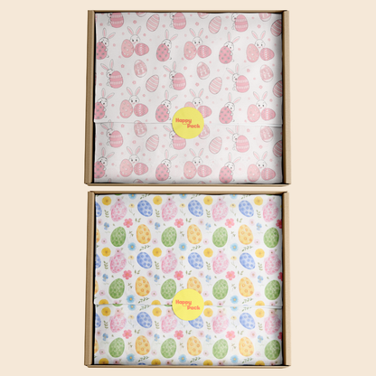 Easter Egg Patterned Tissue Paper 20x14"