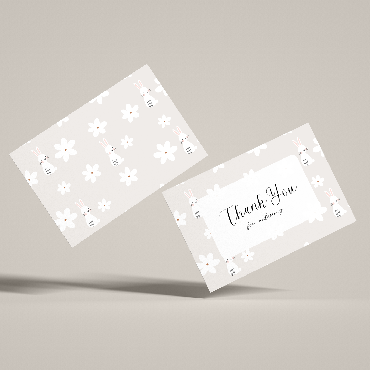 A6 Easter Order Insert Cards