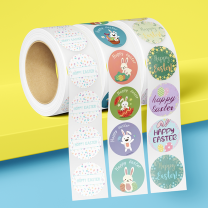 1" Stickers - Easter