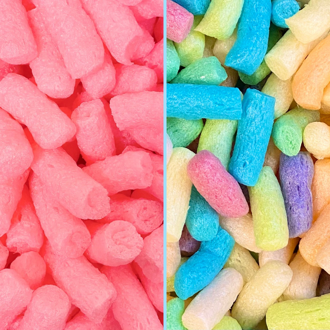 Coloured Eco-Flo Biodegradable Packing Peanuts