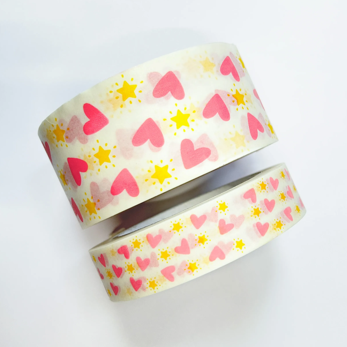 Heart Patterned Paper Tape