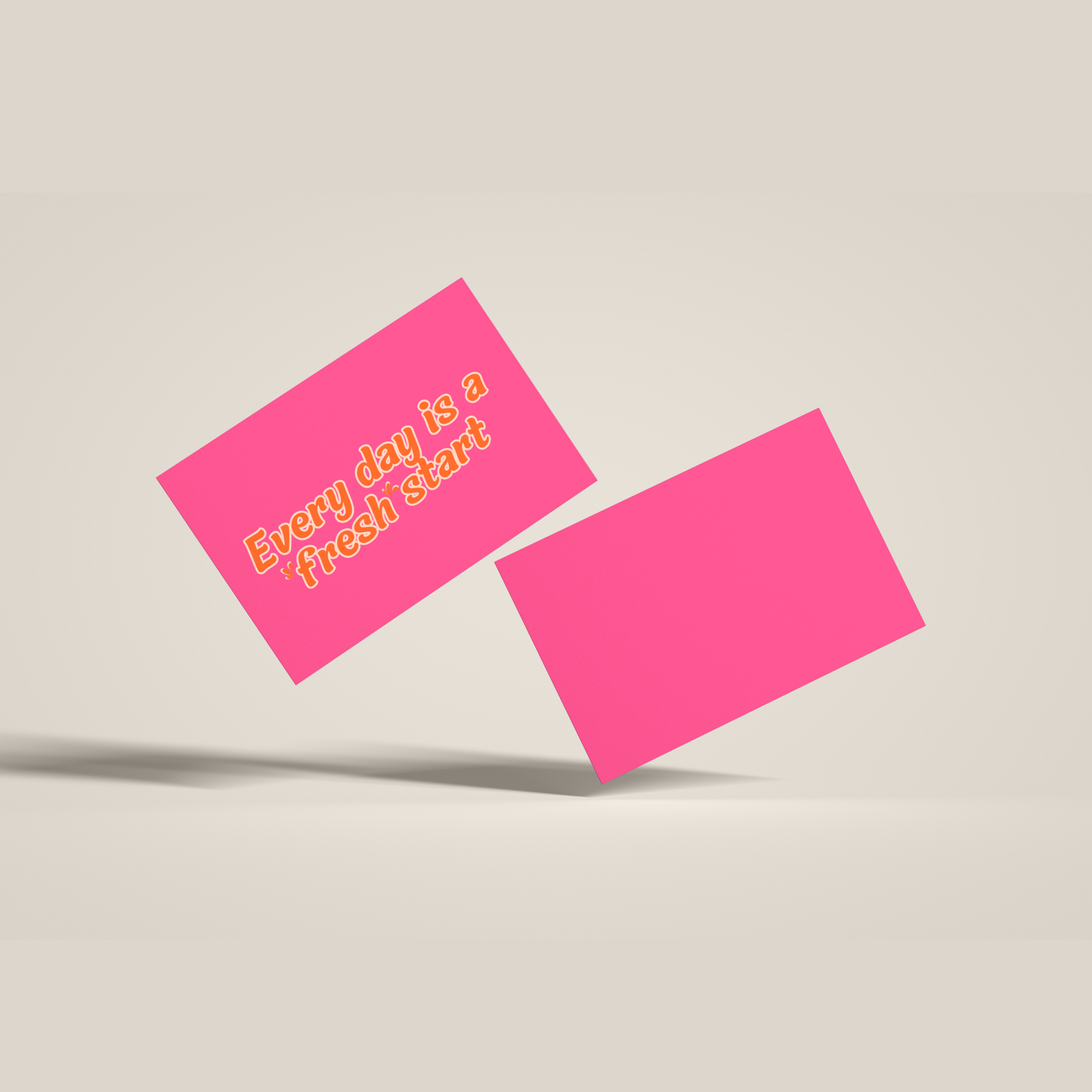105mm x 148mm (A6) Positivity Cards