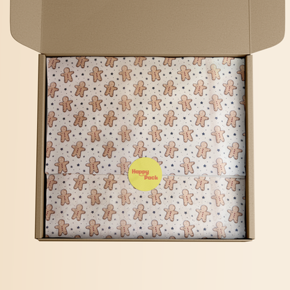 Christmas Patterned Tissue Paper 20x14" (18gsm)