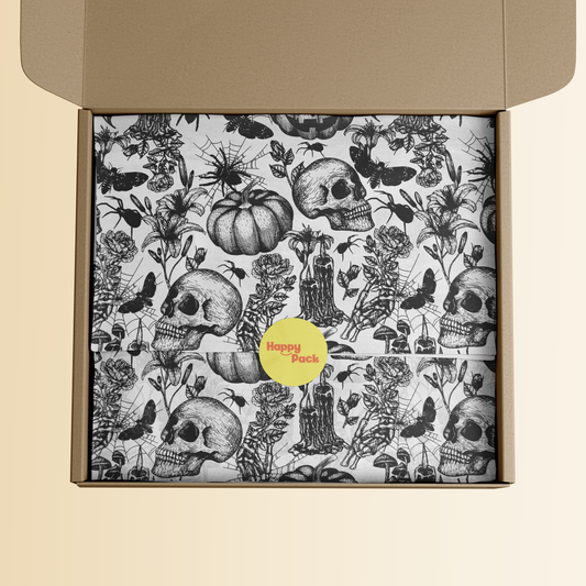 Halloween Patterned Tissue Paper 20x14"