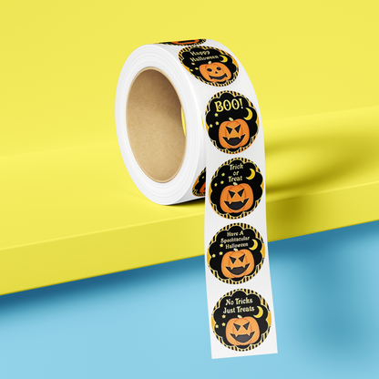 1" Stickers - Halloween