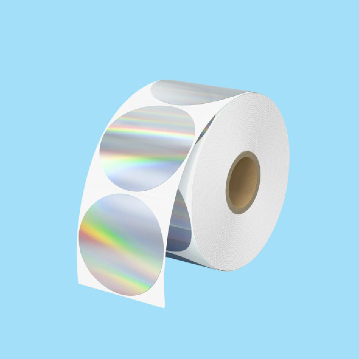 2" Circular Thermal Sticker Labels (500 Per Roll)