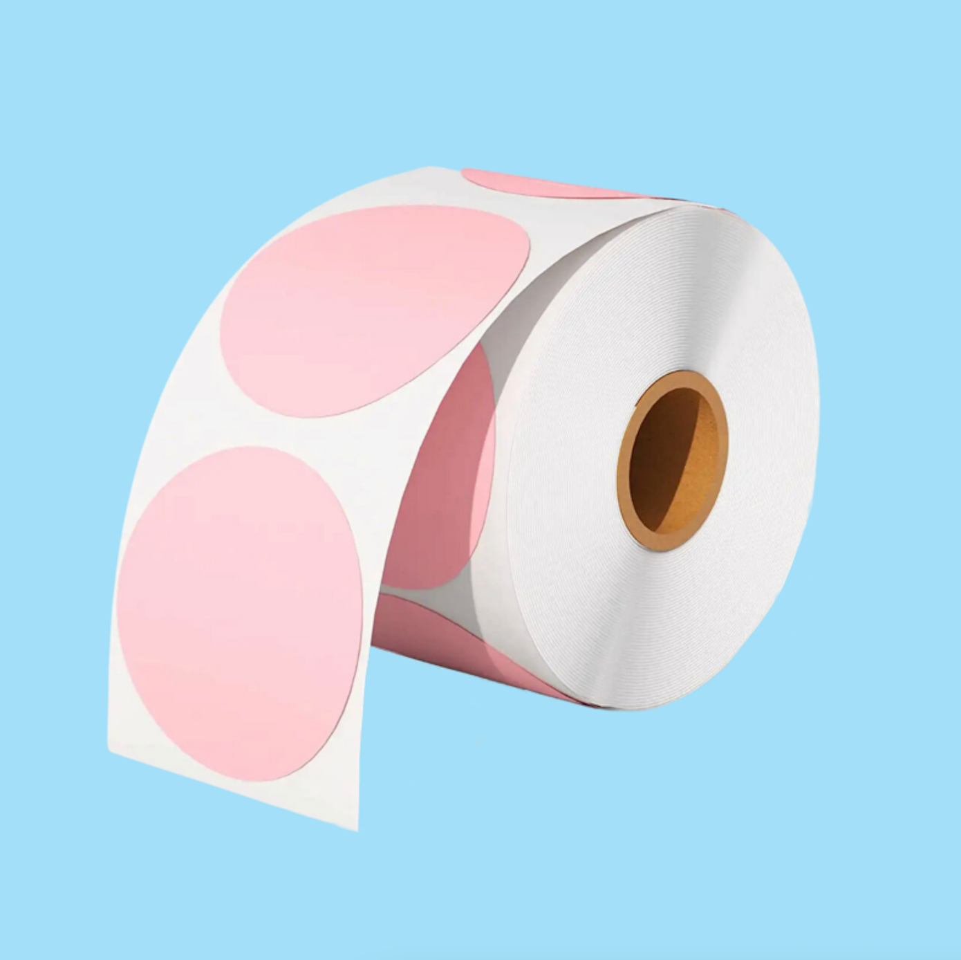 2" Circular Thermal Sticker Labels (500 Per Roll)