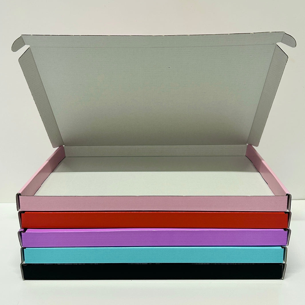 Postal File Box Coloured Postal Boxes for Shipping | Small, Medium & Large Parcel ...