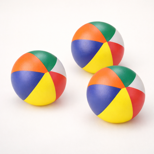 Mini Foam Beach Balls – Pack of 3