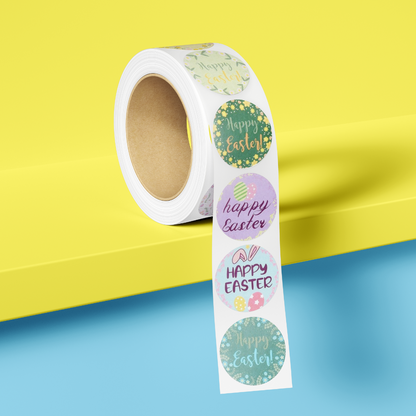 1" Stickers - Easter